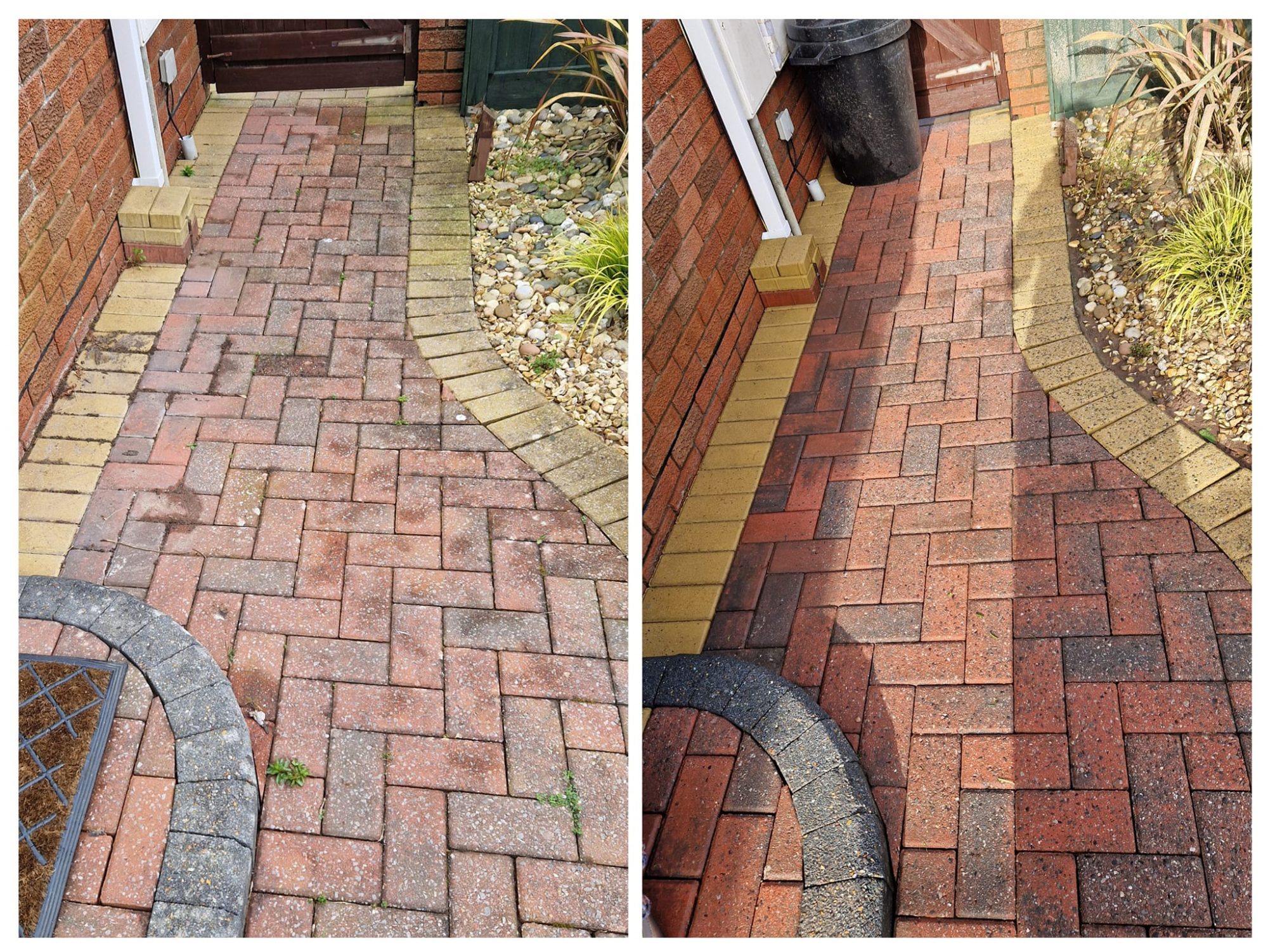 patio washing in Pembrokeshire