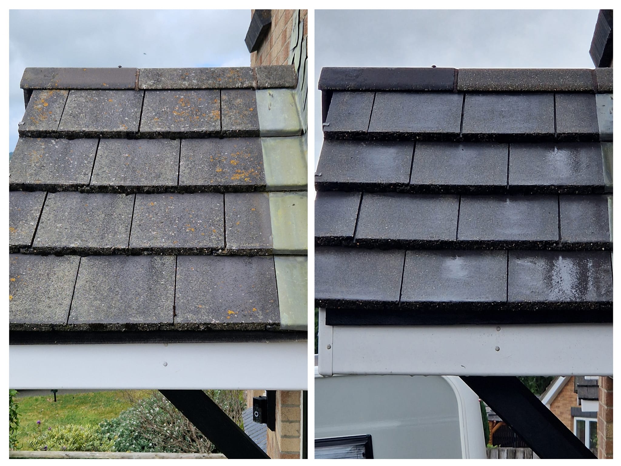 roof cleaning in Pembrokeshire